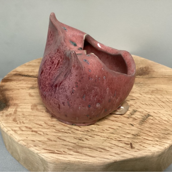 A work of Art - Ceramic Crafted - Candle Holder - Extremely Unique - Heavy - Picture 7 of 13